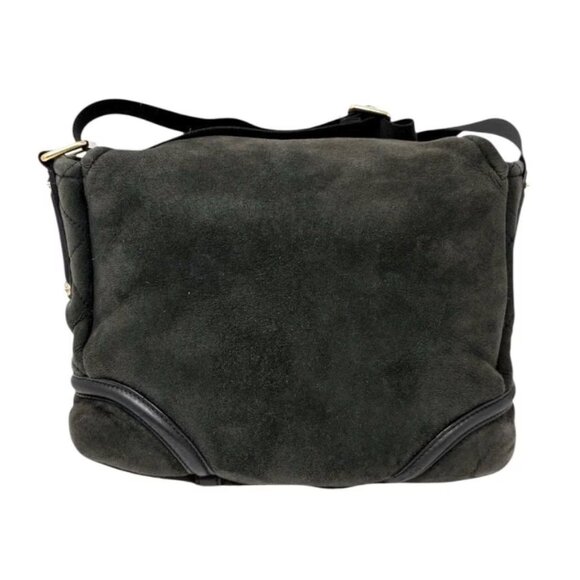 CHANEL Vintage 2006 CC Shearling Messenger Crossbody Bag Black Mouton [106207] - Picture 7 of 15